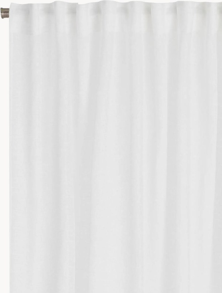 Lichtdoorlatende multibandgordijnen Nellie, 2-delig, B 140 cm