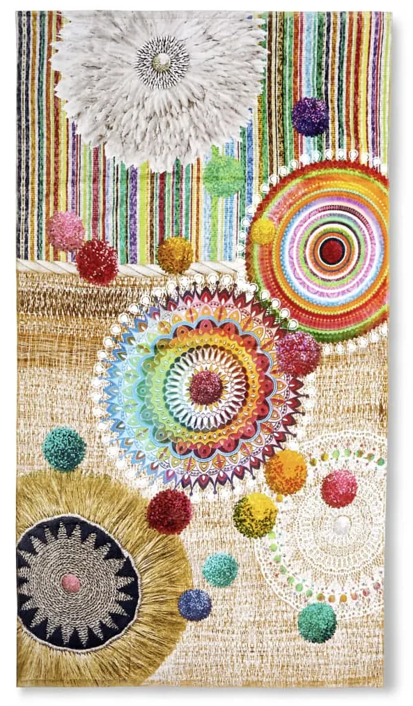 HIP Strandlaken INESSA 100x180 cm meerkleurig