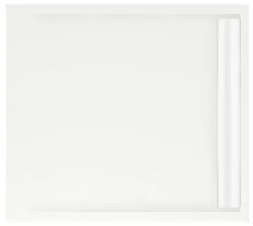 Xenz Easy Tray douchevloer - 100x90x5cm - acryl - zonder gootcover - wit 6945-01