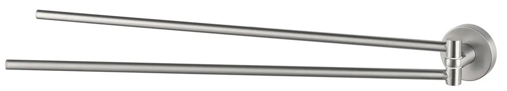 Haceka Kosmos draaibare handdoekhouder RVS-look