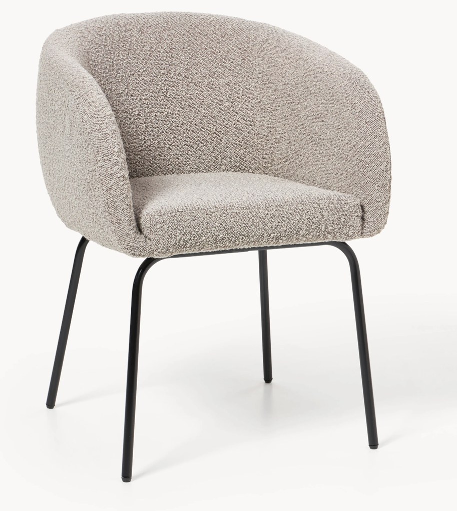 Bouclé fauteuils Alani, 2 stuks