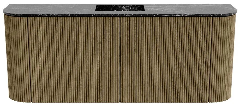 Mondiaz Joya DLux 105cm toiletmeubel ronding links/rechts dusk met wastafel faye midden 1 kraangat lava