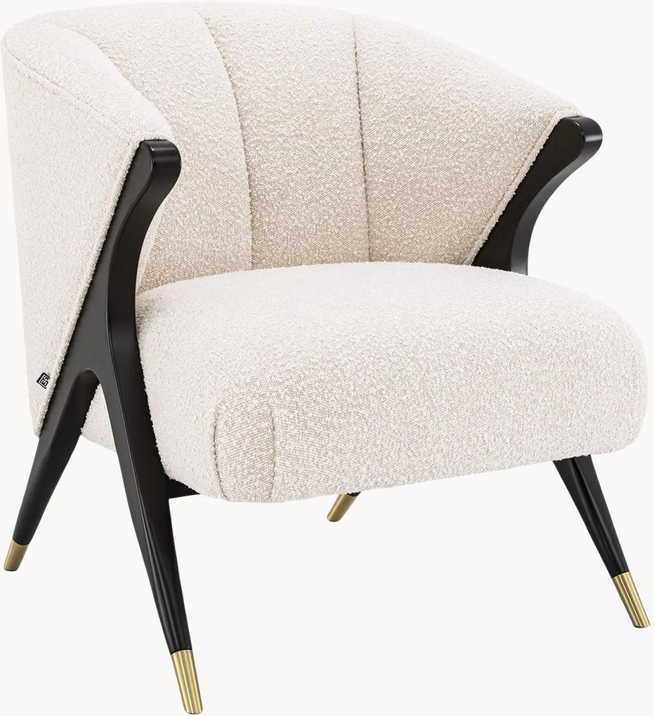 Bouclé fauteuil Pavone