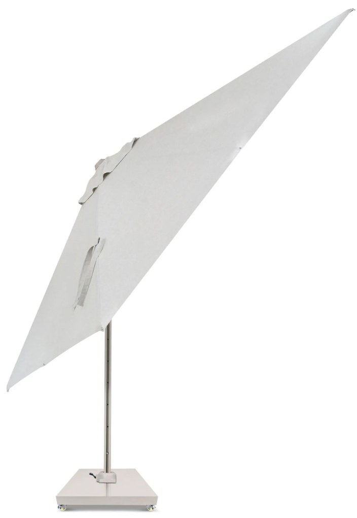 Zweefparasol 3x3m S2 Excellent (excl. voet) Taupe-naturel-bruin Camello Luna
