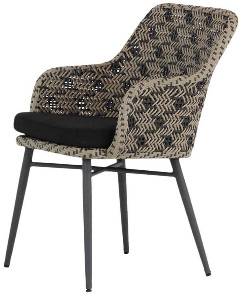 Tuinset 8 personen 300 cm Wicker Taupe Lifestyle Garden Furniture Crossway/San