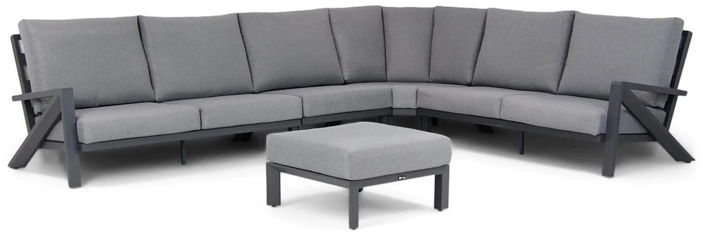 Hoek loungeset 6 personen Aluminium Grijs  Santika Furniture Santika Cinta