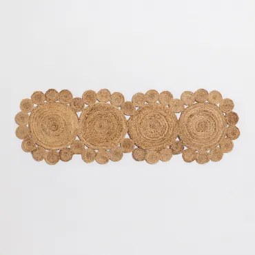 Otilie Jute Hoofdeinde Voor Bed Van 150 Cm Yute & 150 Cm - Sklum