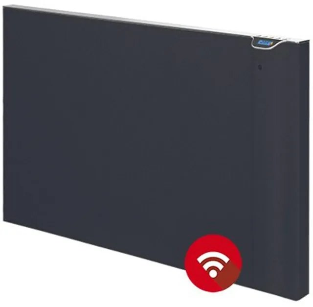 DRL E-Comfort Klima Elektrische Radiator - 50.4x124cm - 2000watt - WiFi - structuur grijs 223121