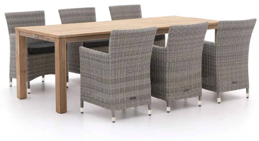 Intenso Borno/ROUGH-S 220cm dining tuinset 7-delig