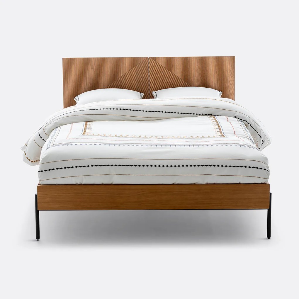Bed met beddenbodem, Lodge