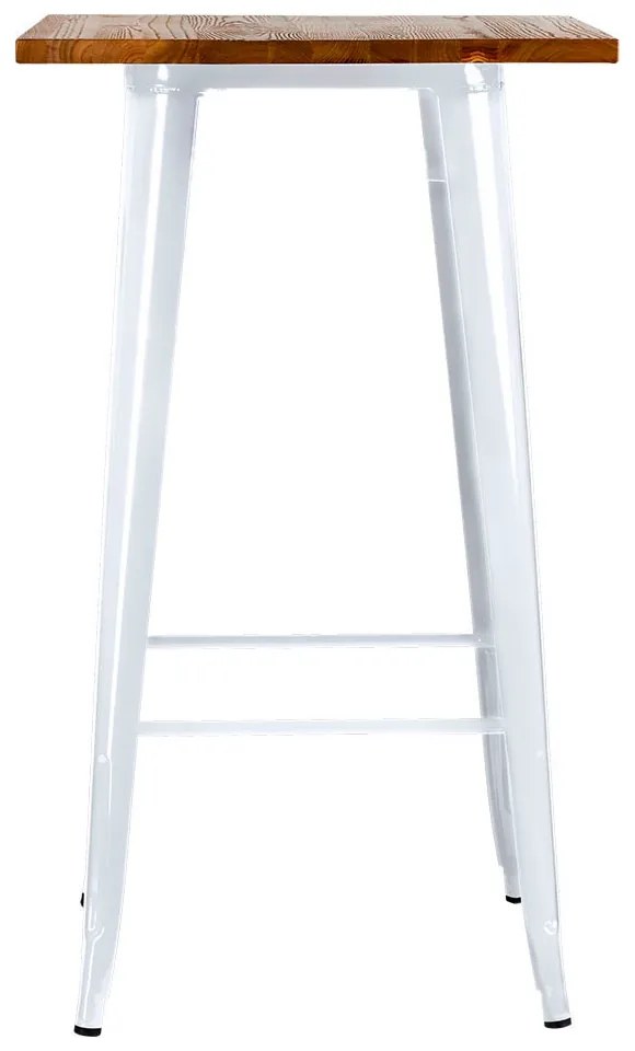 Hoge Torix Tafel Natuurlijk Hout 60 cm