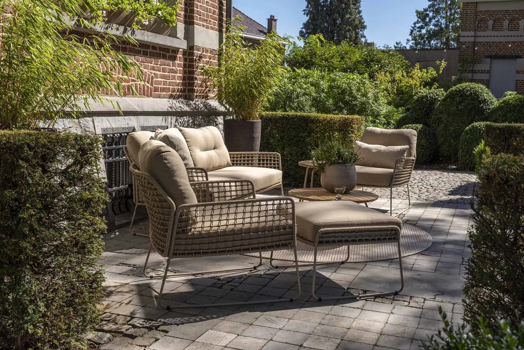 Taste by 4 Seasons Albano loungeset latte  Loungeset    taupe weerbestendig