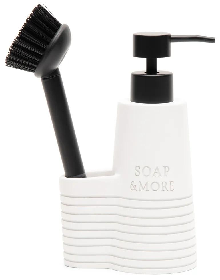 Rivièra Maison - Soap &amp; More Cleaning Set - Kleur: zwart