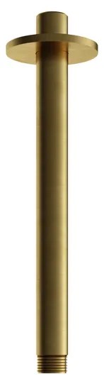 Hotbath Archie Plafondbuis - 20cm - geborsteld messing PVD AR452BBP