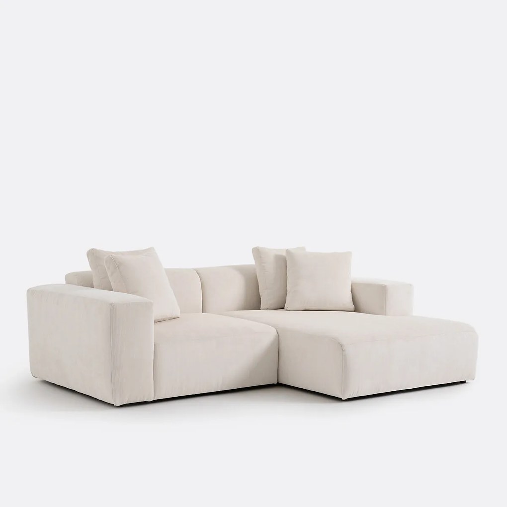 Rechter hoekbank, ribfluweel, Liora