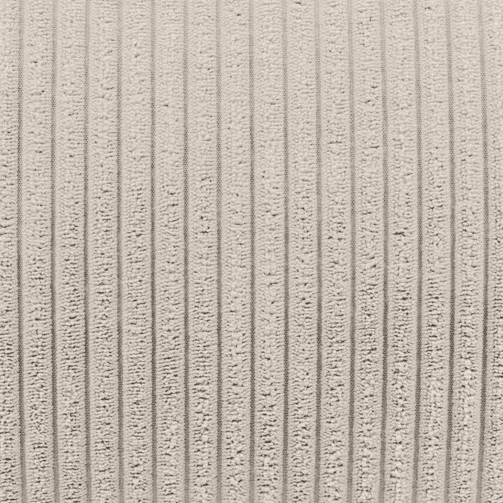 Cloudy Zitzak Corduroy + Poef - Beige