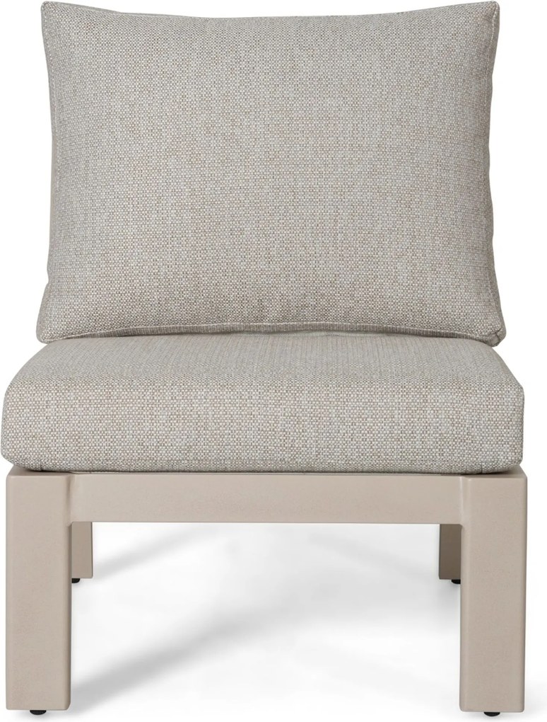 Hoek loungeset 6 personen Aluminium Zand/Beige  Lifestyle Garden Furniture Melone