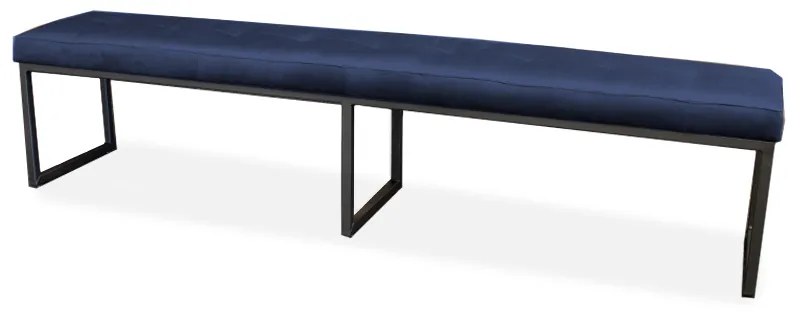 Eetkamerbank - Atlanta - stof Element blauw 13 - 200 cm