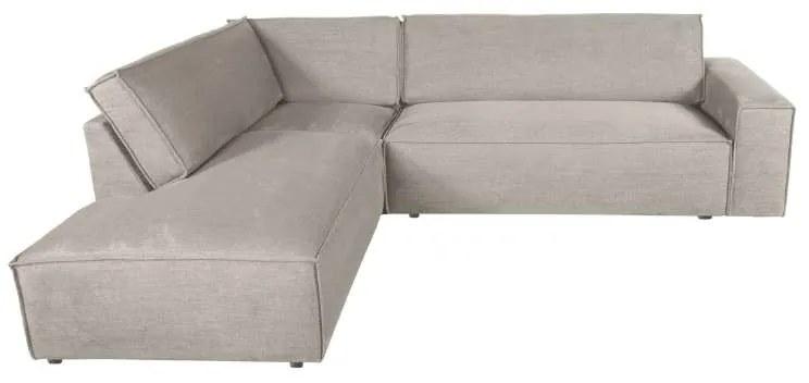 Hoekbank - Marken - links - Bjorn grof geweven beige 24