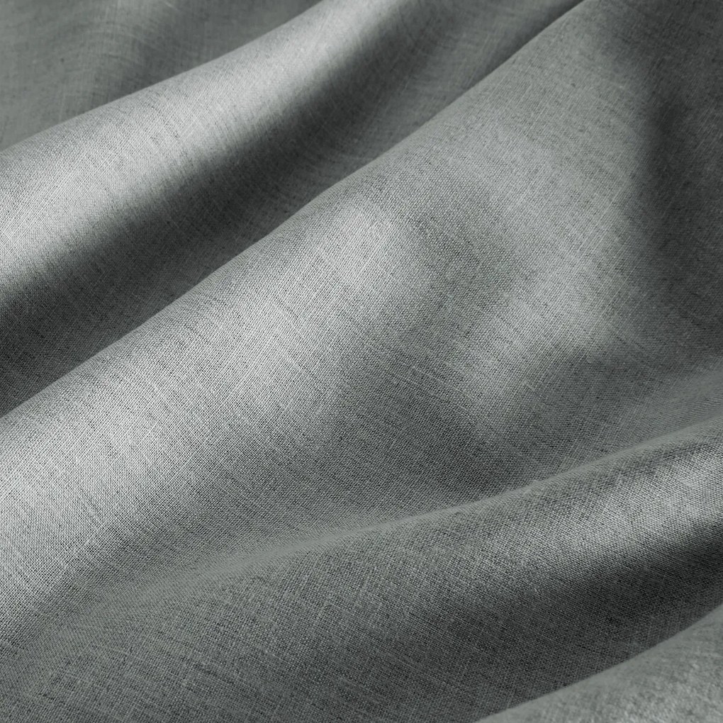 Verduisteringsgordijn van gewassen linnen, oogjes, Private