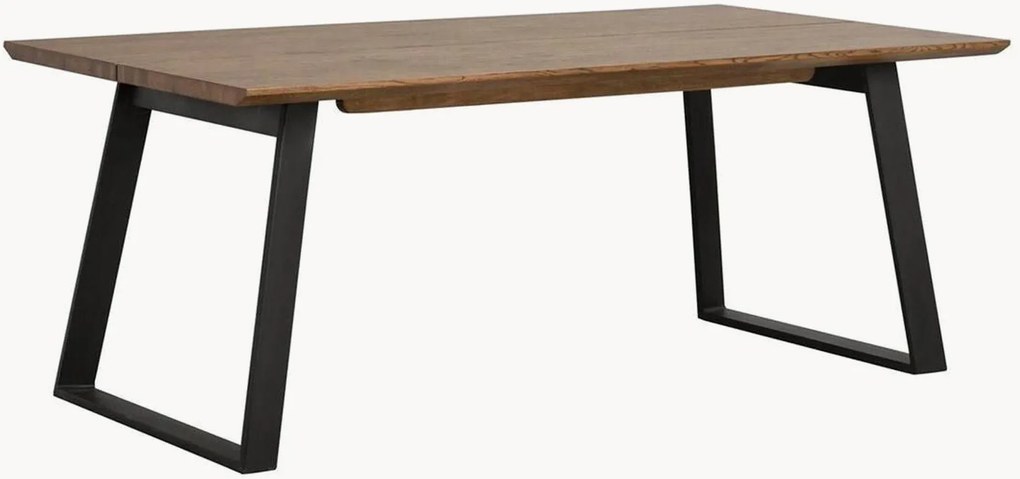Eettafel Melville met houten tafelblad