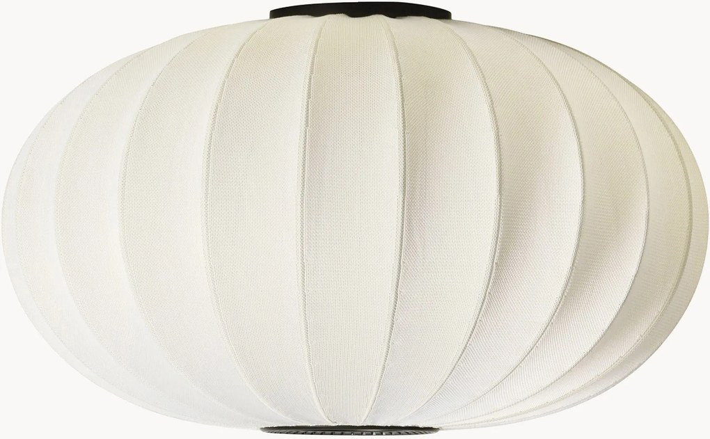 Handgemaakte grote plafondlamp Knit-Wit
