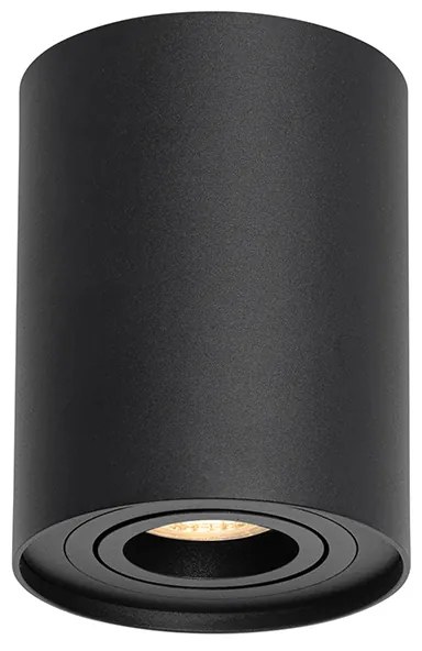 Smart plafondspot zwart verstelbaar incl. Wifi GU10 - Rondoo up