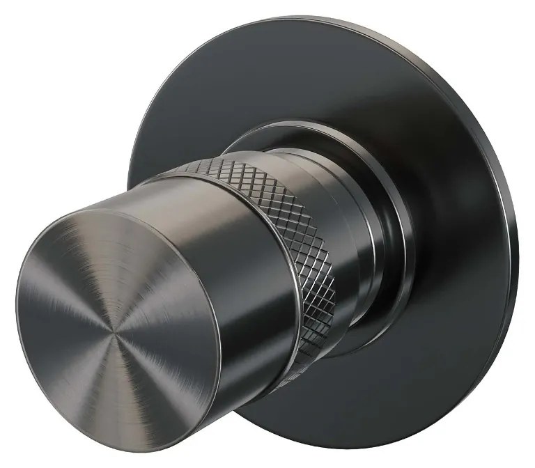 Brauer Gunmetal Edition stopkraan gunmetal geborsteld PVD