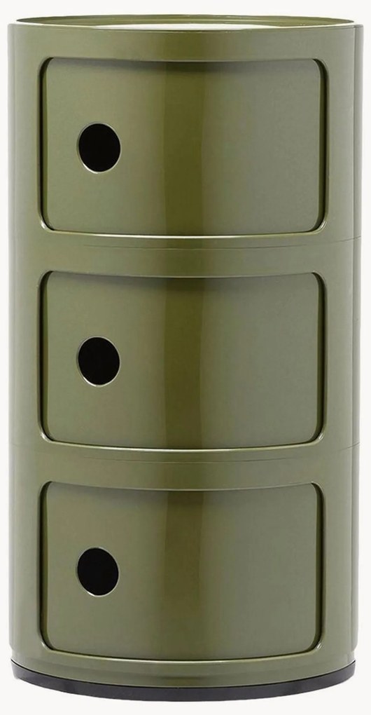 Design container Componibili, 3 modules, H 59 cm