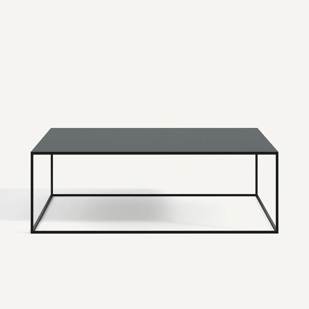 Vierkante salontafel in staal, Romy