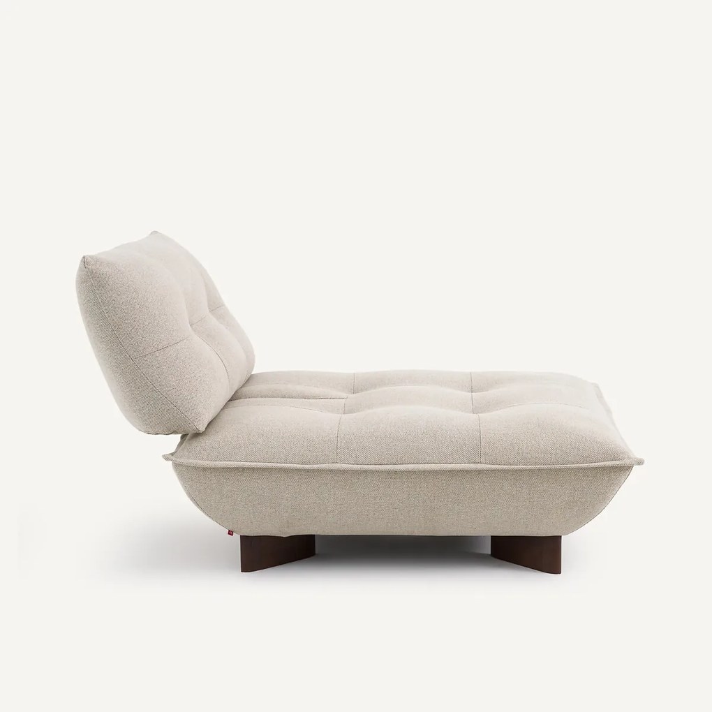 Modulaire fauteuil in tweed, KAORI