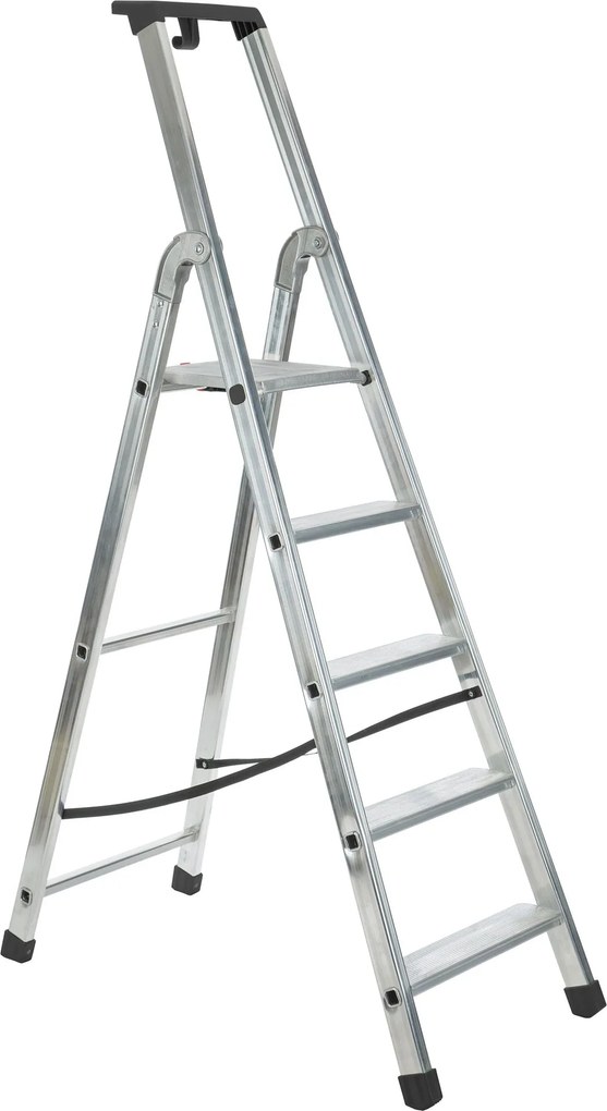 Escalo quadra aluminium - Industriële aluminium trapladder - 5 treden