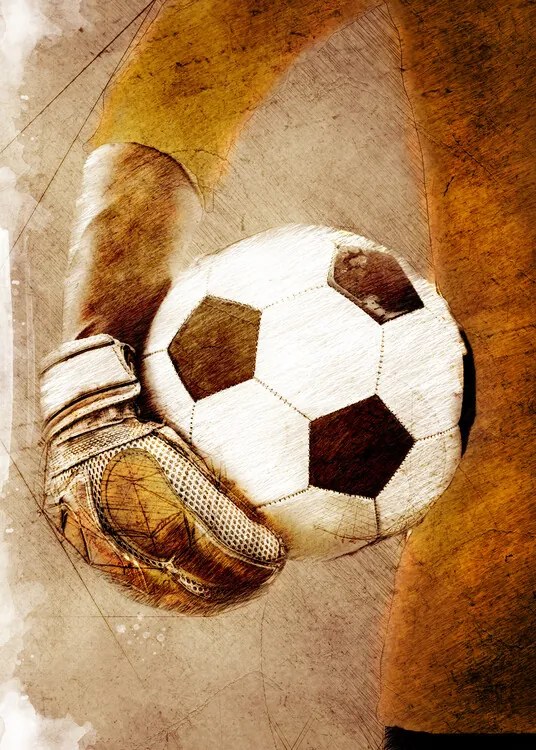 Ilustratie Football Soccer 3, Justyna Jaszke
