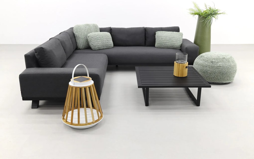 Barcelona/Cuba Sunbrella loungeset - Sooty - 3-delig OP=OP