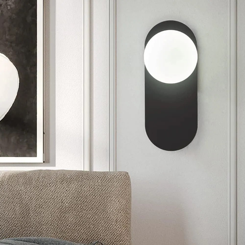 Wandlamp APP1586-1W black