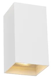 Design vierkante wandlamp wit - Sabbir