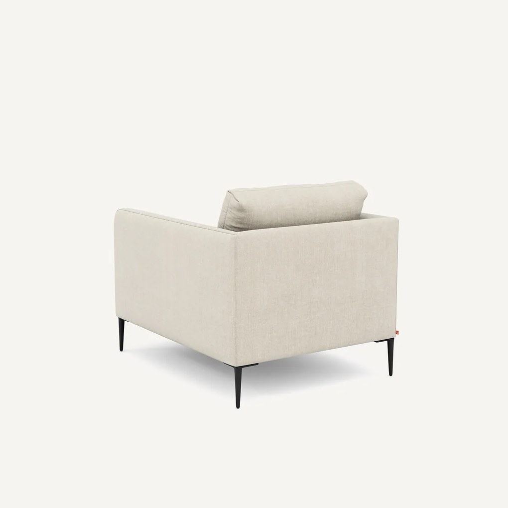 Fauteuil in katoen en linnen Oscar design E. Gallina