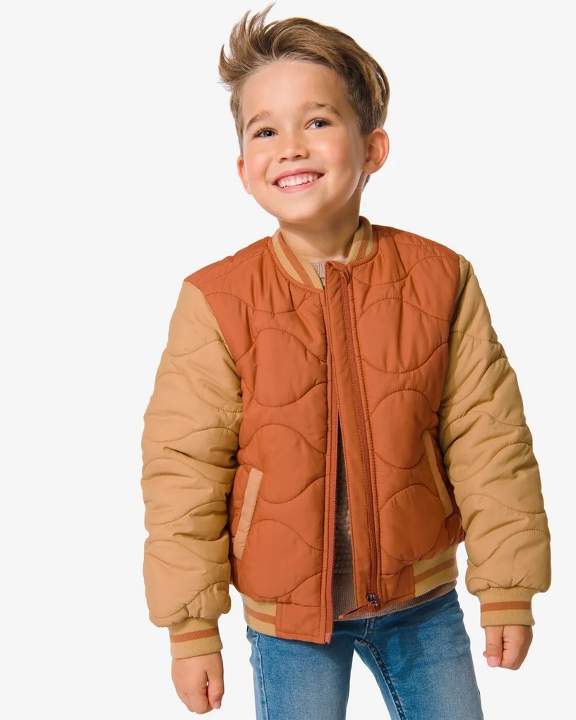 HEMA Kinder Bomberjack Bruin (bruin)