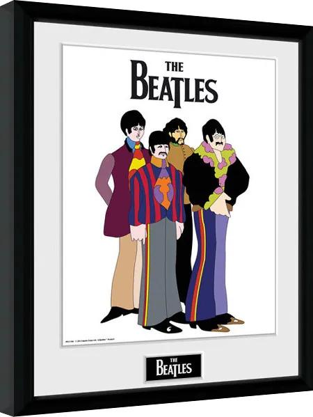 Ingelijste poster The Beatles - Yellow Submarine Group