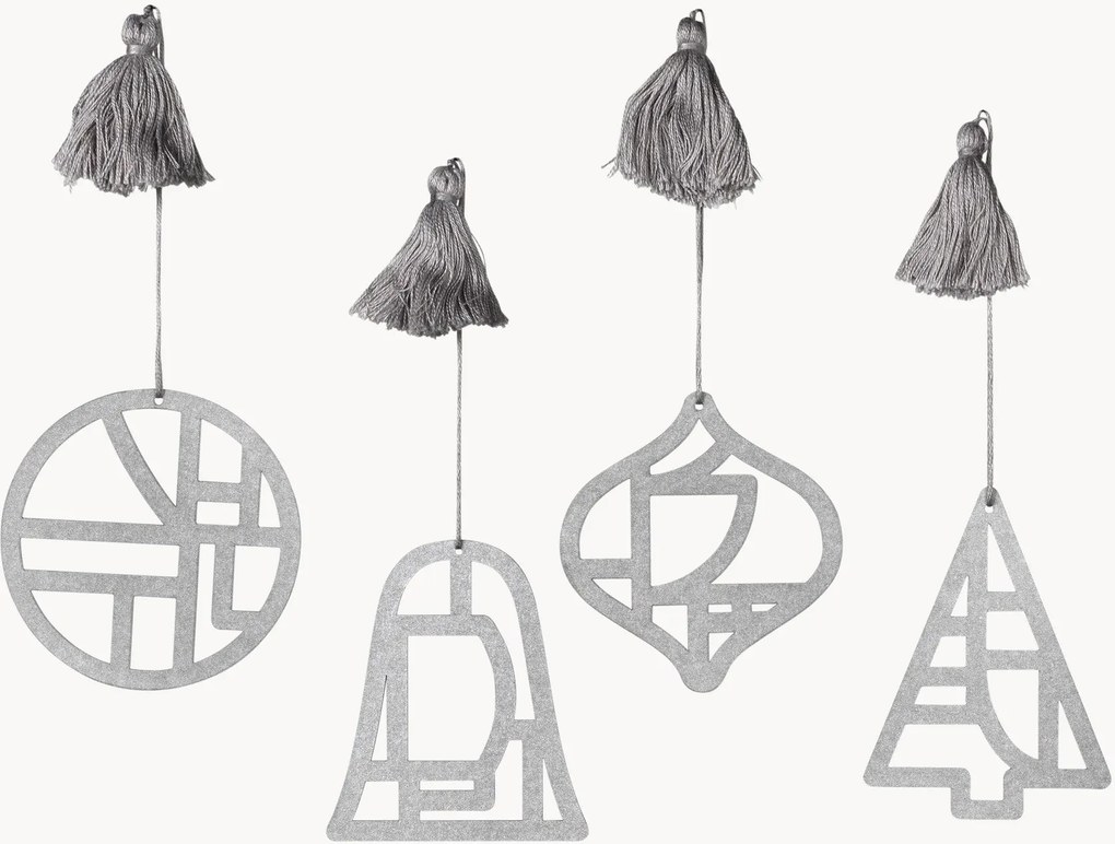 Kerstornamenten Fili, 4-delig