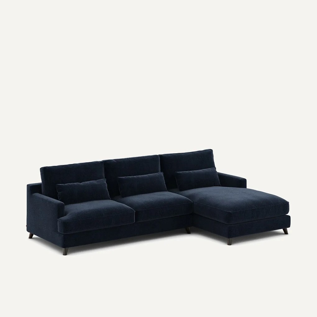 Chenille fluwelen hoekbank, Alwine