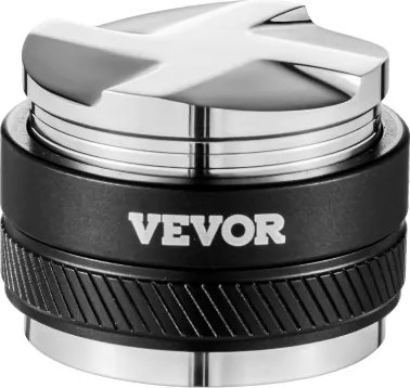 VEVOR Koffieverdeler 2 in 1 Verstelbare Espressoverdeler (53 mm) met waaiervormige basis, Koffieverdeler Koffieverdeler 304 roestvrij staal met eenvoudig te demonteren ontwerp