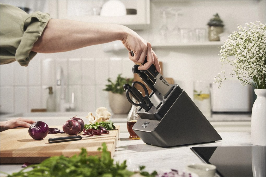 ZWILLING Gourmet 7-delig, Messenblok, Anthraciet - Gourmet - ZWILLING