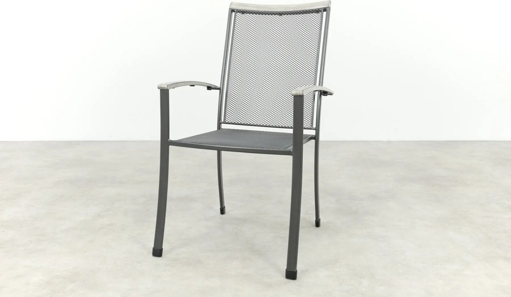 Royal Garden Balero stapelbare tuinset strekmetaal 160x90 cm.