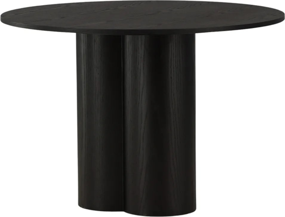 Design Eettafel Zwart - 110 X 110cm.