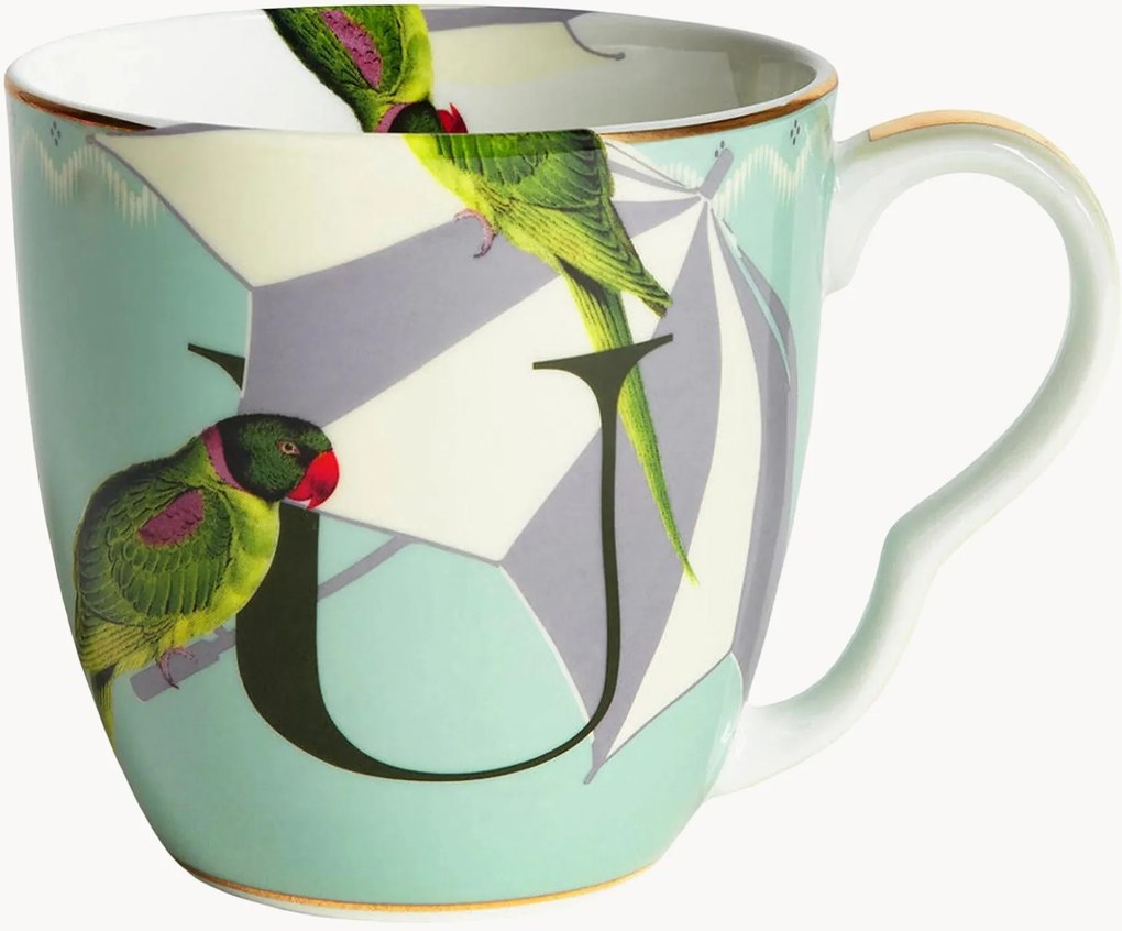 Beker Umbrella Bird van Fine Bone China