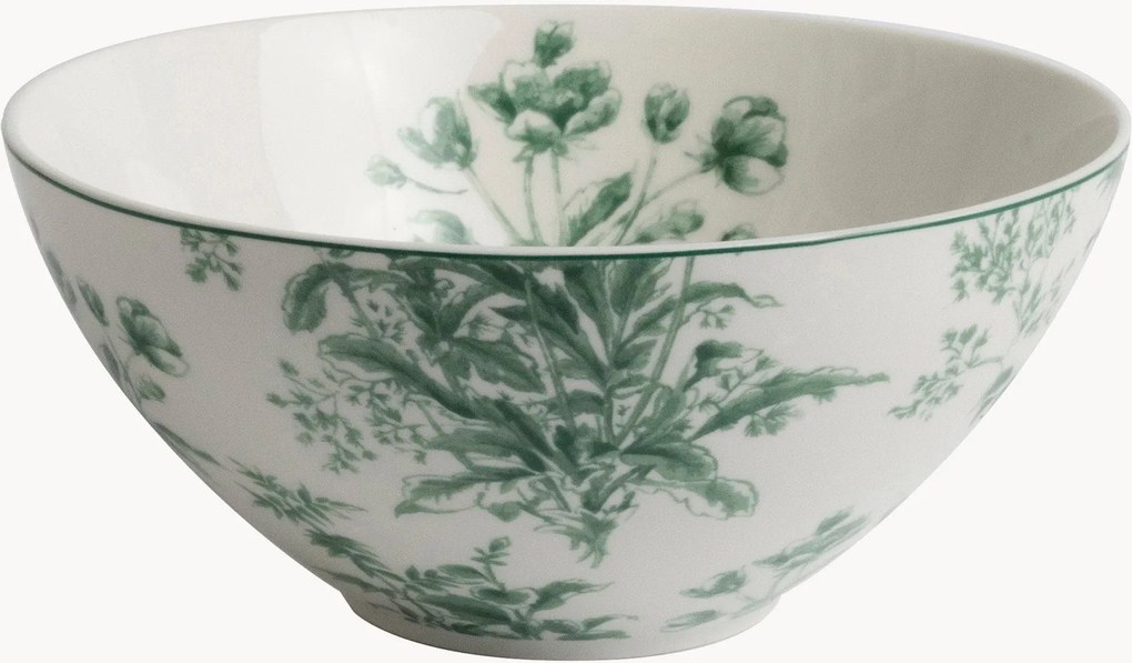 Porseleinen schalen Thurston Bloom, 4-delig