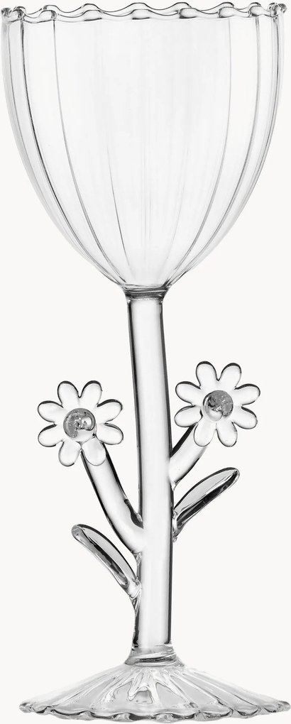 Handgemaakt wijnglas Botanica van borosilicaatglas