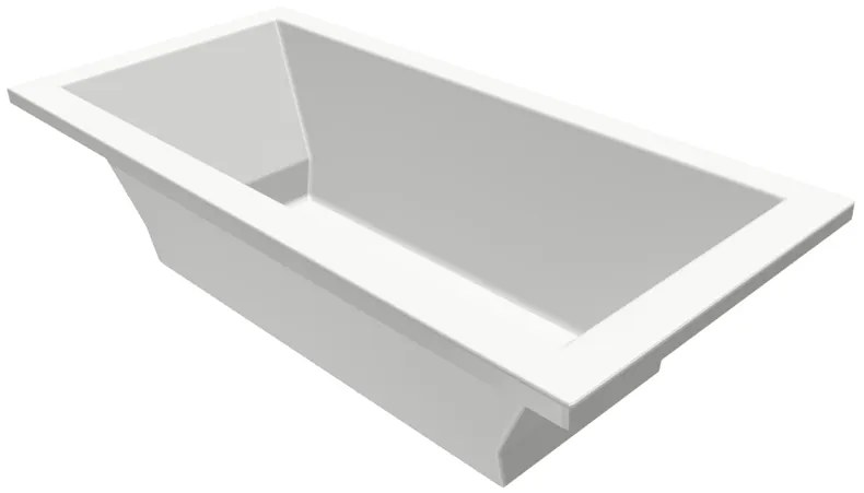 Xenz Society ligbad 190x90x50cm wit