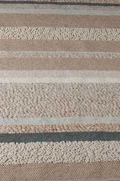 Brinker Carpets - Brinker Feel Good Carpets Step Design A Beige - 70 x 140 - Vloerkleed